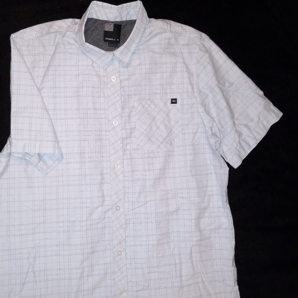 Men's XL O'Neill Short Sleeve Button Down Shirt